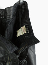 Ficce 90s Leather Riding/Moto Trousers