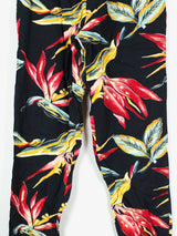 Yohji Yamamoto Pour Homme SS97 Floral Rayon Pleated Trousers