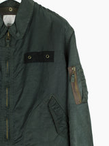 Dézert 90s Olive Sweatshirt Liner Bomber