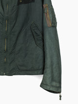 Dézert 90s Olive Sweatshirt Liner Bomber