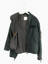 Dézert 90s Olive Sweatshirt Liner Bomber