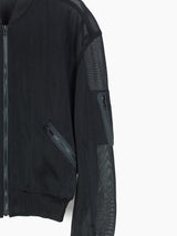 Ficce 90s Translucent Mesh Bomber