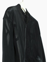 Ficce 90s Translucent Mesh Bomber