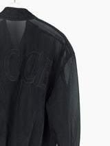 Ficce 90s Translucent Mesh Bomber
