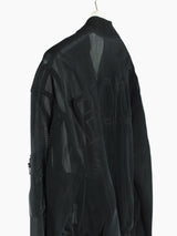 Ficce 90s Translucent Mesh Bomber