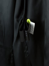 Prada AW18 Overprint Wool Houndstooth Overcoat