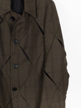 Stefan Cooke AW18 Lozenge Coat