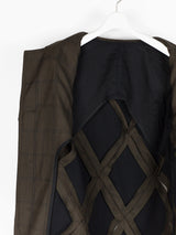 Stefan Cooke AW18 Lozenge Coat