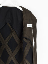 Stefan Cooke AW18 Lozenge Coat