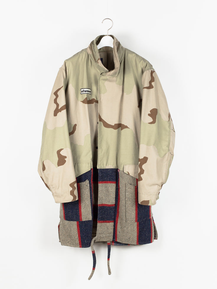 TWONESS x Stussy AW18 Hybrid Desert Camo Parka