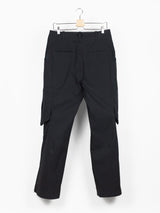Kiko Kostadinov AW20 00092020 Bindra Cargo Trousers Black