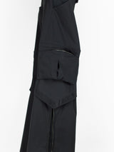 Kiko Kostadinov AW20 00092020 Bindra Cargo Trousers Black