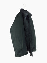 Zucca AW03 Forest Green Net Collar Down Parka