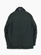 Zucca AW03 Forest Green Net Collar Down Parka