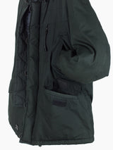 Zucca AW03 Forest Green Net Collar Down Parka