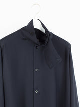 Jil Sander SS19 Ripstop Wool Tunic Shirt