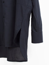 Jil Sander SS19 Ripstop Wool Tunic Shirt