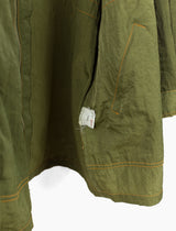 Michiko Koshino 90s Modular Crinkle Nylon utility Coat