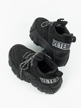 Vetements AW18 SWEAR Nubuck Platform Sneakers
