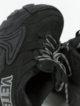 Vetements AW18 SWEAR Nubuck Platform Sneakers