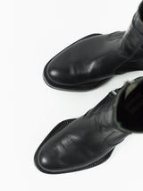 Kozaburo AW19 Abstract Welt Sidezip Motorcycle Boots