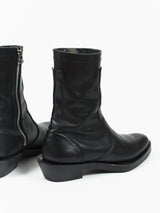 Kozaburo AW19 Abstract Welt Sidezip Motorcycle Boots