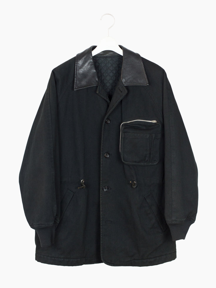 Comme des Garçons Homme AW90 3D Pocket Heavy Twill Work Coat
