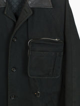Comme des Garçons Homme AW90 3D Pocket Heavy Twill Work Coat