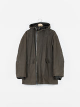 Helmut Lang AW98 Military Parka w/ Removable Fleece Lining