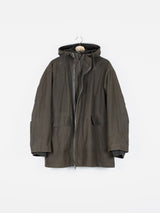 Helmut Lang AW98 Military Parka w/ Removable Fleece Lining