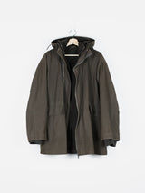 Helmut Lang AW98 Military Parka w/ Removable Fleece Lining