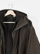 Helmut Lang AW98 Military Parka w/ Removable Fleece Lining