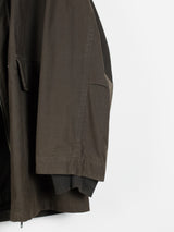 Helmut Lang AW98 Military Parka w/ Removable Fleece Lining
