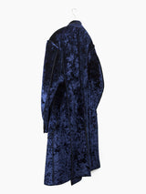 Kozaburo AW19 Bonded Velour Double Breasted Coat