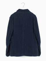 Kozaburo SS20 Doubleface Indigo Pile Unlined SB Jacket