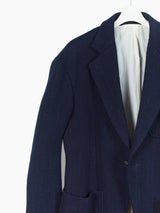 Kozaburo SS18 Heavy Indigo Sashiko Classic Jacket