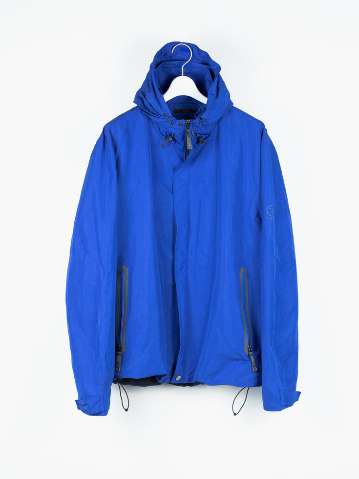 Tumi Vintage Accordion Hood Shell Jacket