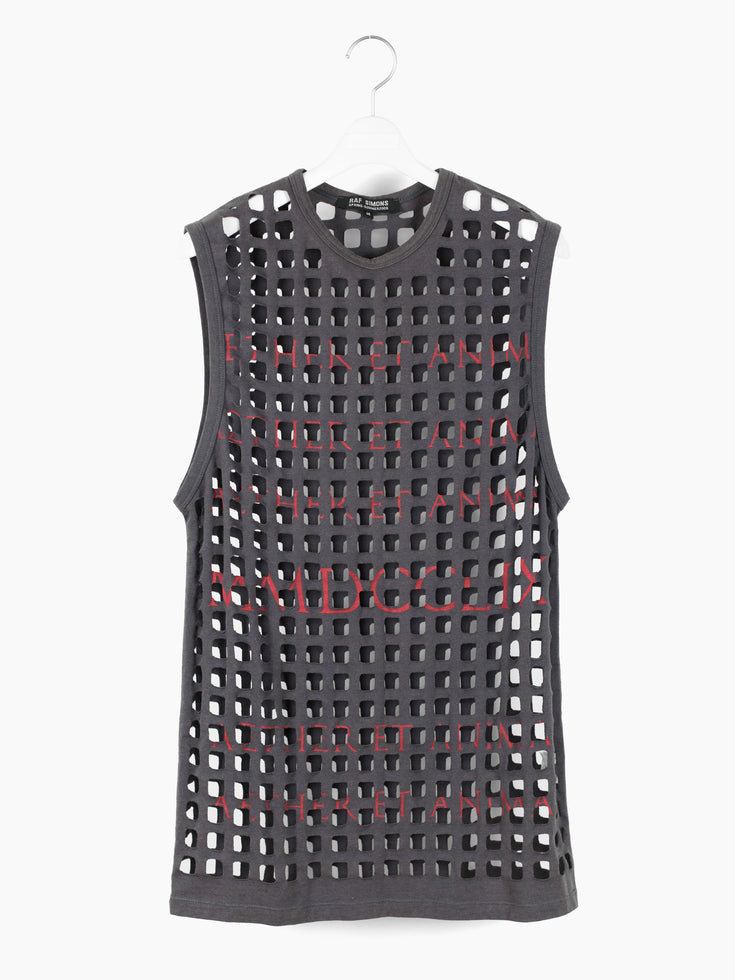 Raf Simons SS06 Laser Cut Tank