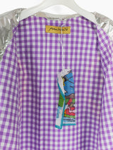 Penultimate SS22 Silver Adorned Coach's Jacket