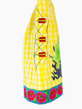 Penultimate SS22 Gingham Elastic Short Shorts