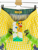 Penultimate SS22 Gingham Elastic Short Shorts