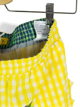 Penultimate SS22 Gingham Elastic Short Shorts