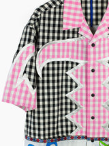 Penultimate SS22 Gingham/Comic Camp Collar Shirt
