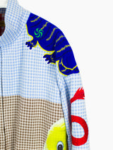 Penultimate SS22 Gingham Patched Track Jacket