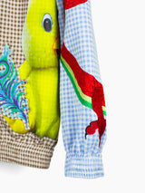 Penultimate SS22 Gingham Patched Track Jacket