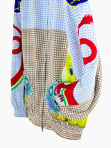 Penultimate SS22 Gingham Patched Track Jacket