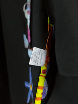 Penultimate SS22 Allover Vinyl Print Linen Coat