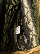 Ficce 90s Zippered Hood Satin Bomber