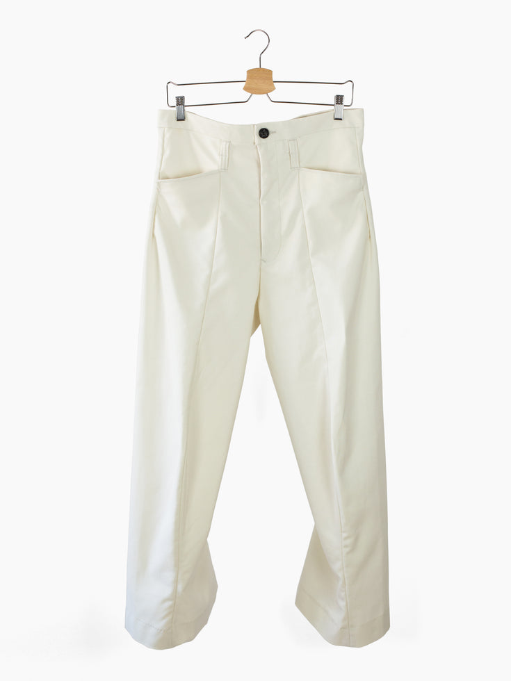 Kozaburo SS22 Hopsack 3D Tailored Trouser