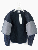 Kozaburo SS22 Laser-Etched Denim Kimono Liner